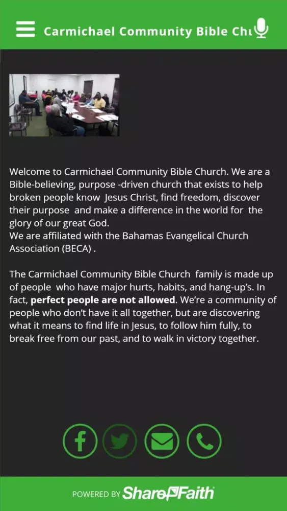 Carmichael Community Bible Chu Screenshots