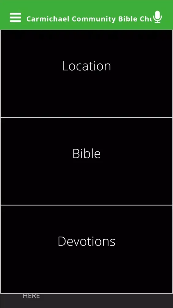 Carmichael Community Bible Chu Screenshots