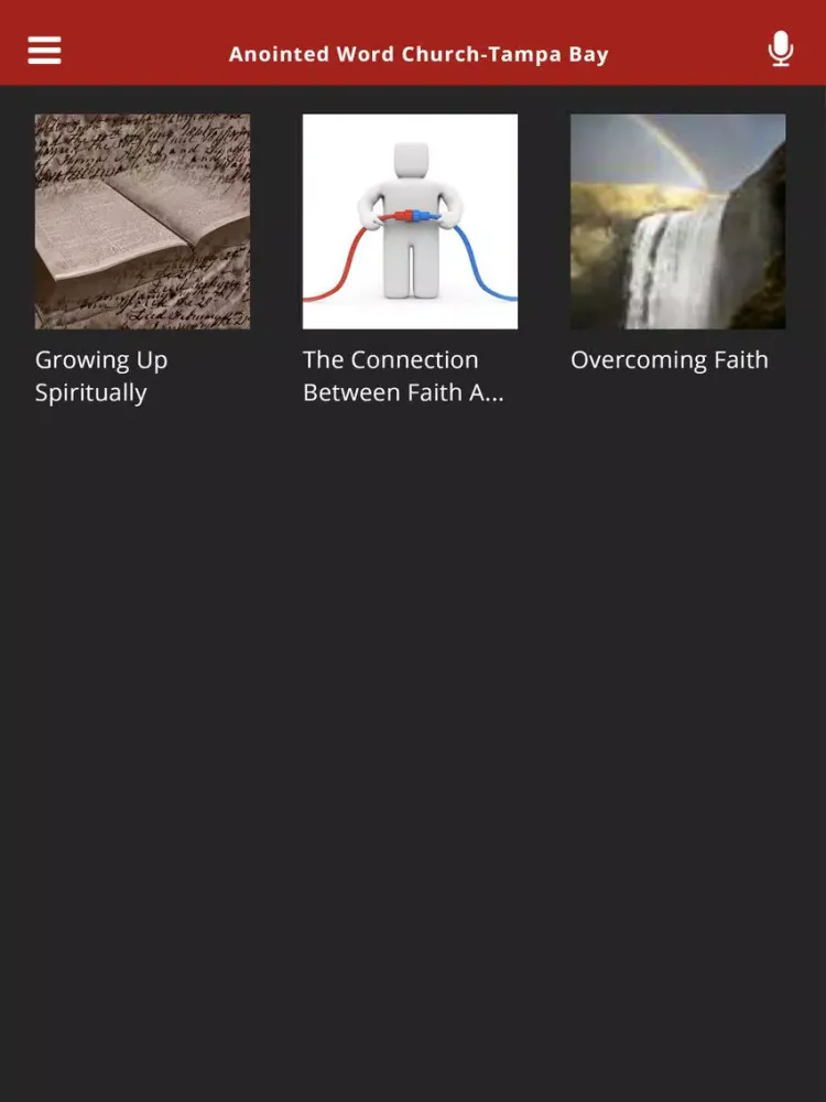 Anointed Word Church-Tampa Bay iPad  スクリーンショット