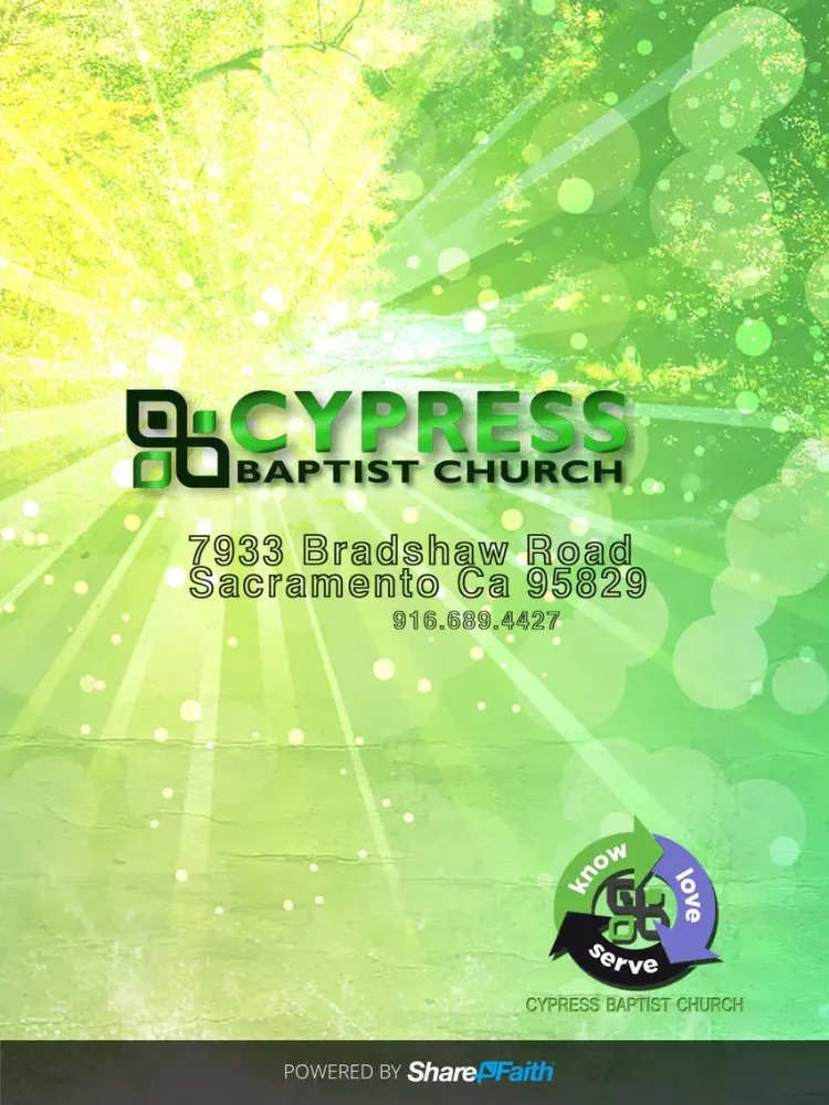Cypress Baptist Church Mobile iPad  Screenshots