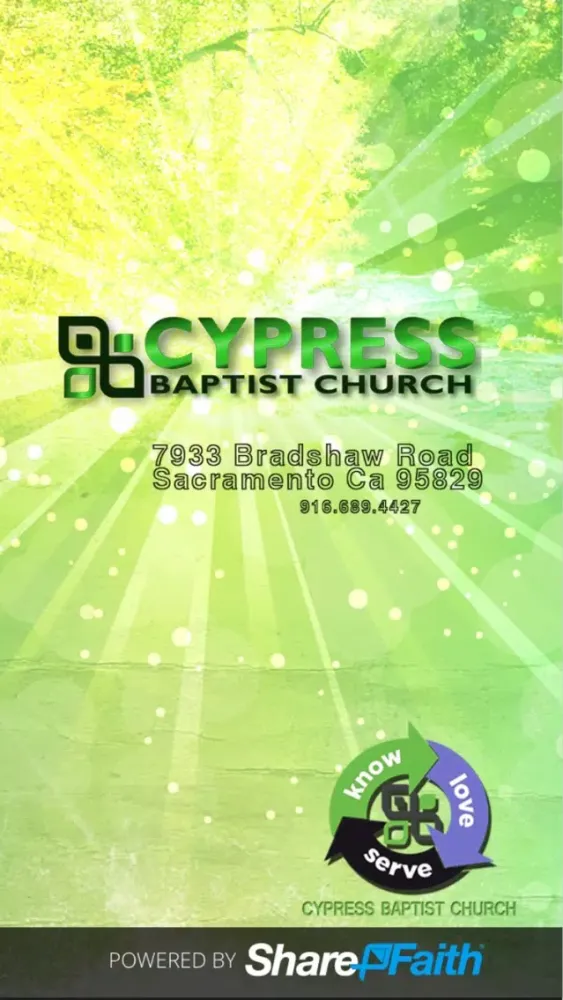 Cypress Baptist Church Mobile Screenshots