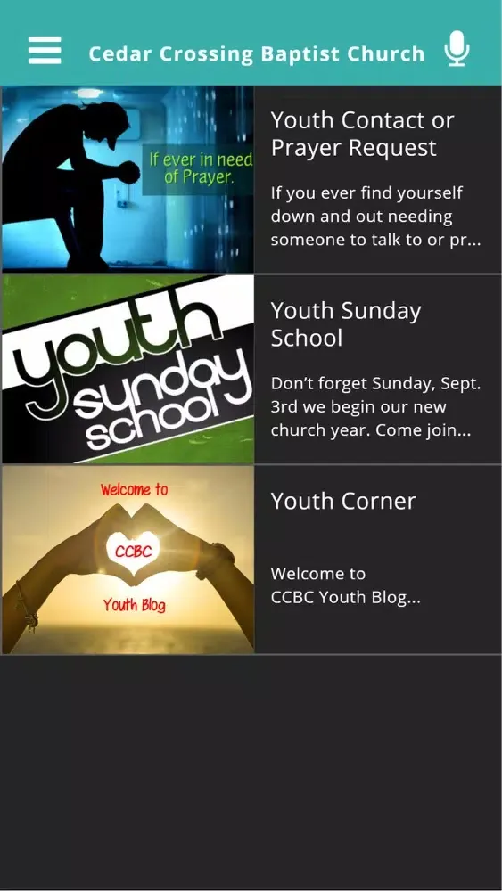 Скриншоты Cedar Crossing Baptist Church