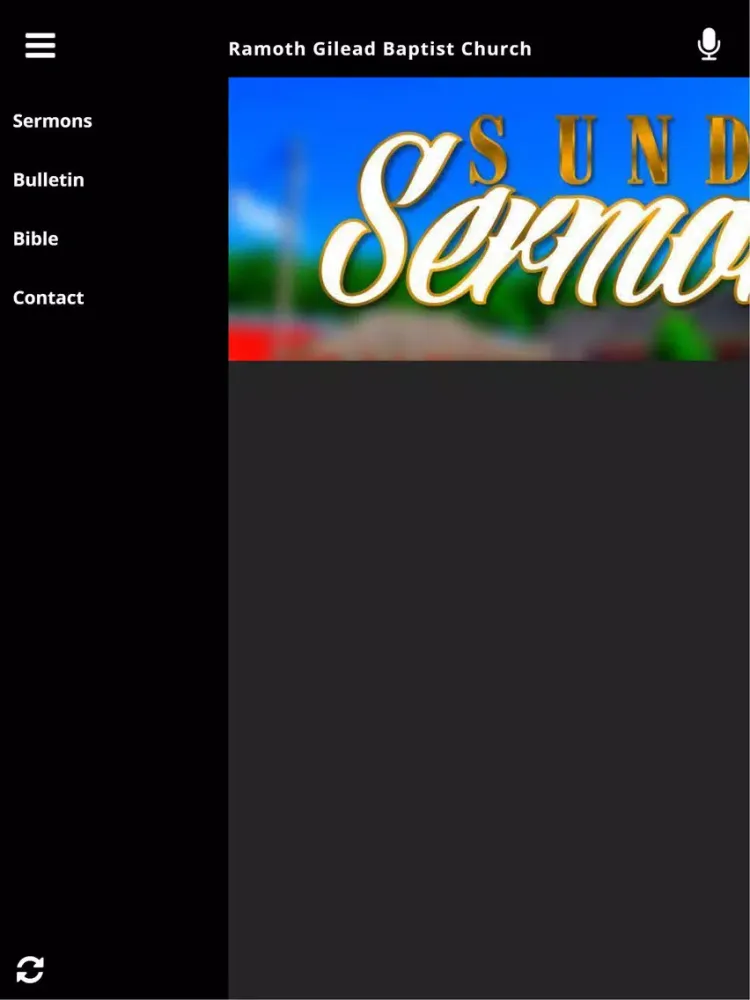 Ramoth Gilead Baptist Church iPad  سکرین شاٹس