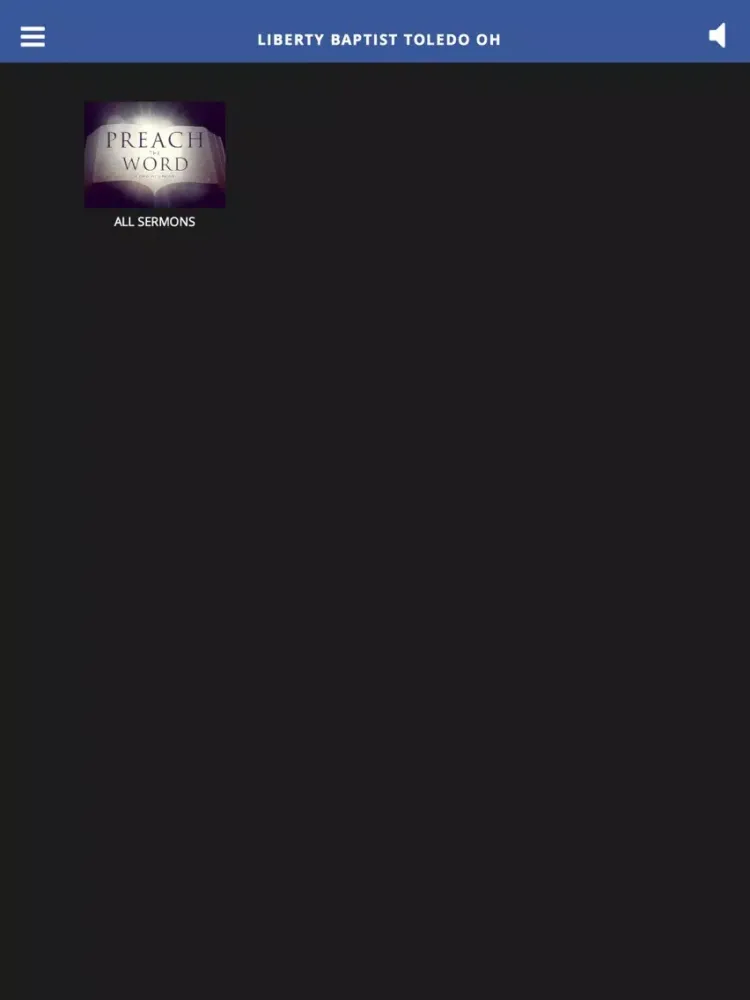 Capturas de pantalla de Liberty Baptist Toledo OH iPad 