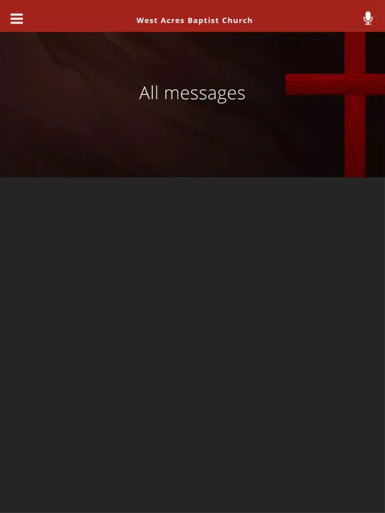 West Acres Baptist Church iPad  Screenshots