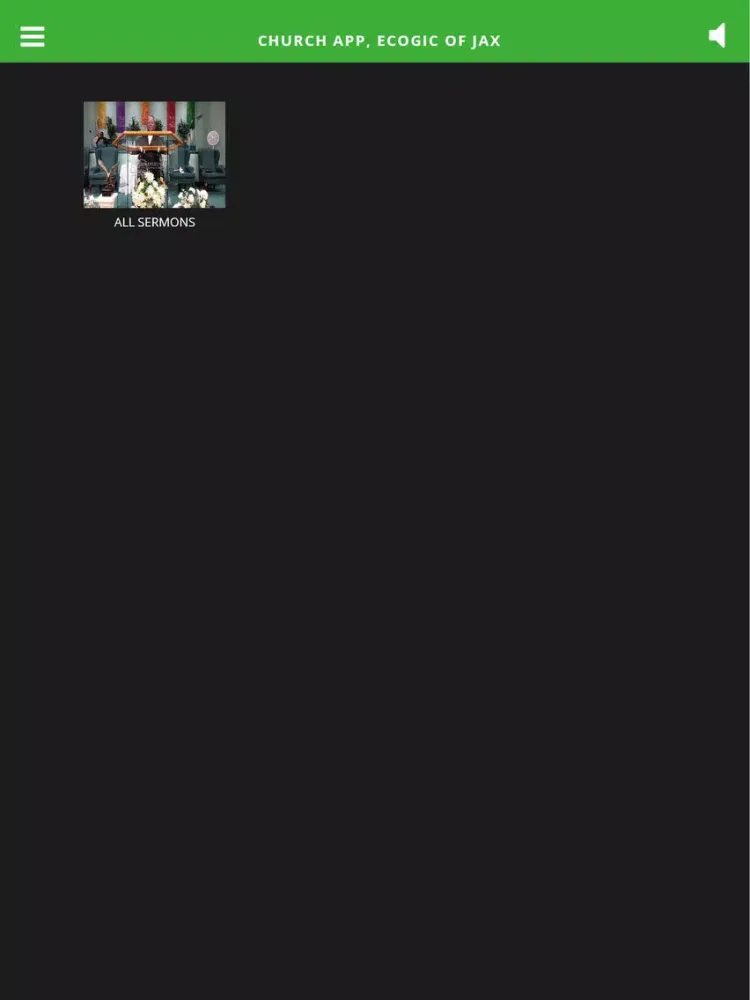 Скриншоты Church App, ECOGIC of JAX iPad 