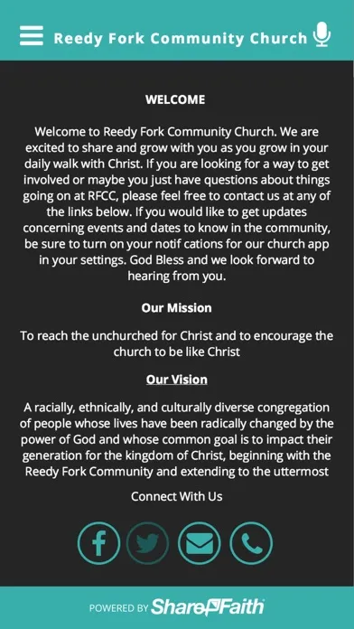 Screenshot di Reedy Fork Community Church