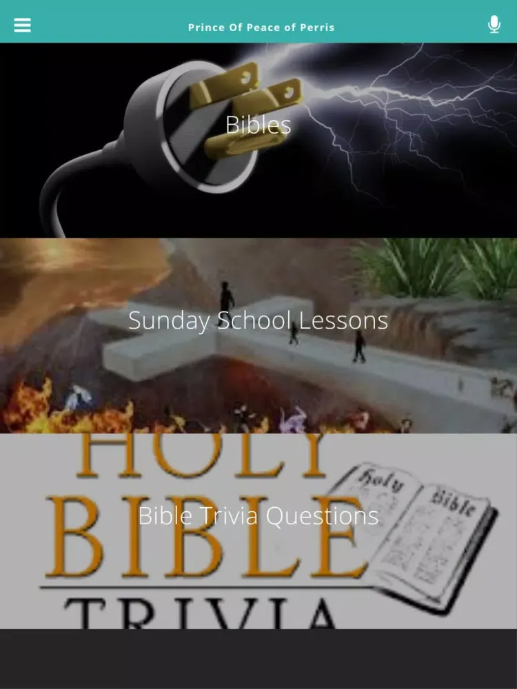 Capturas de pantalla de Prince Of Peace of Perris iPad 