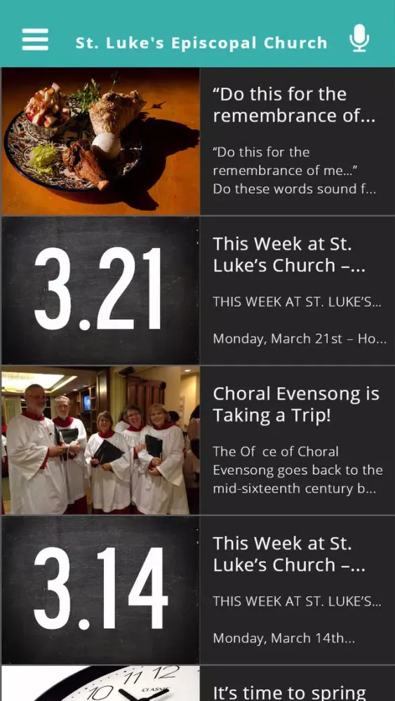 Capturas de tela do St. Luke's Episcopal Church