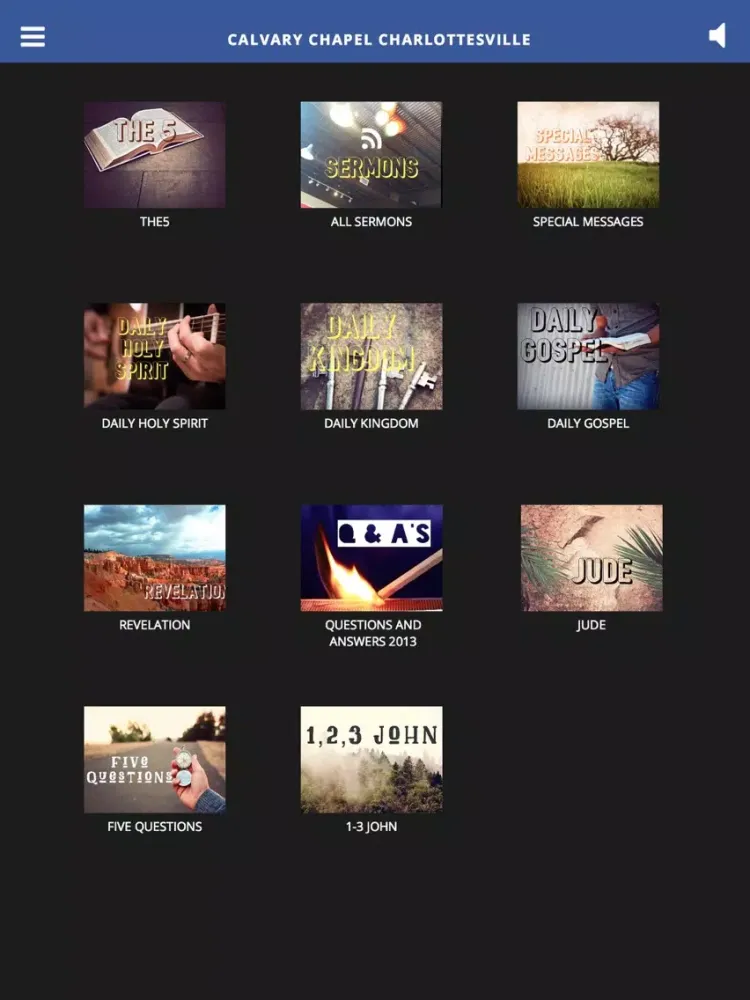 Screenshot di Calvary Chapel Charlottesville iPad 
