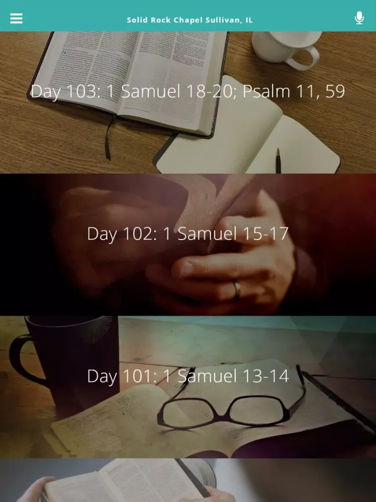Solid Rock Chapel Sullivan, IL iPad  스크린샷