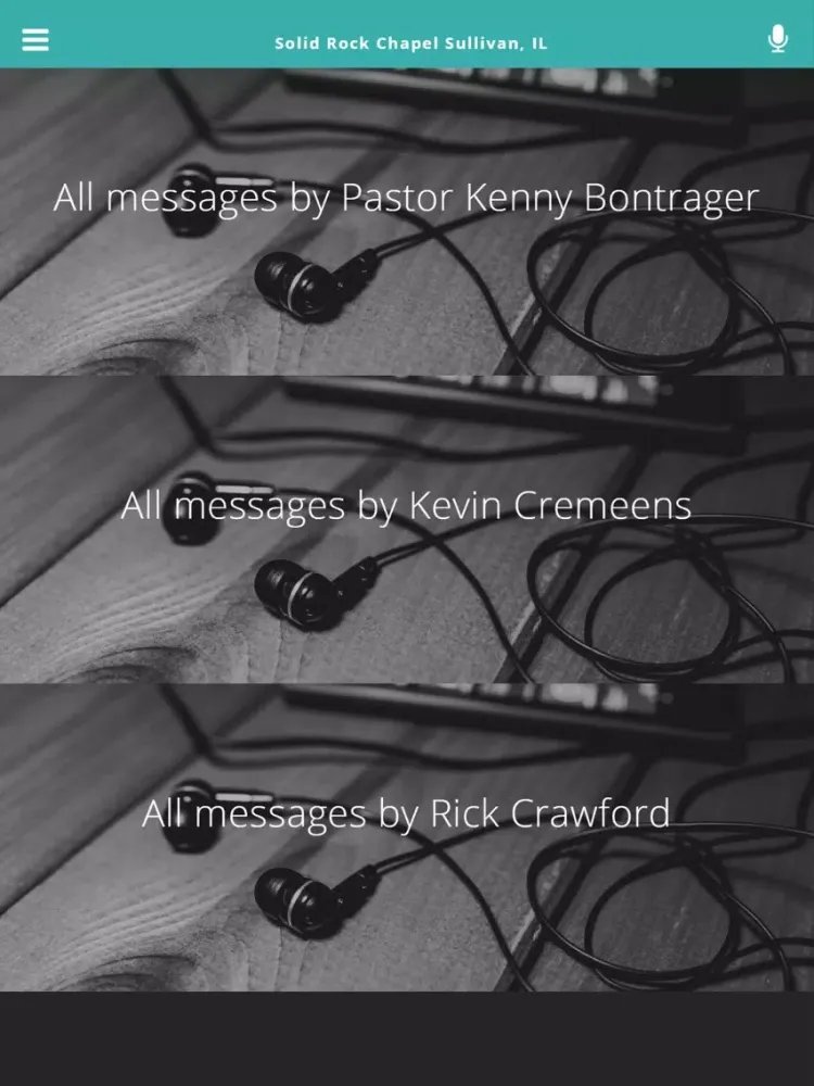 Solid Rock Chapel Sullivan, IL iPad  스크린샷