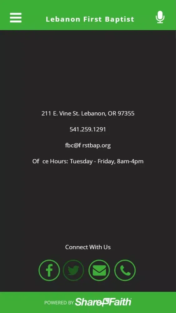 Lebanon First Baptist Screenshots