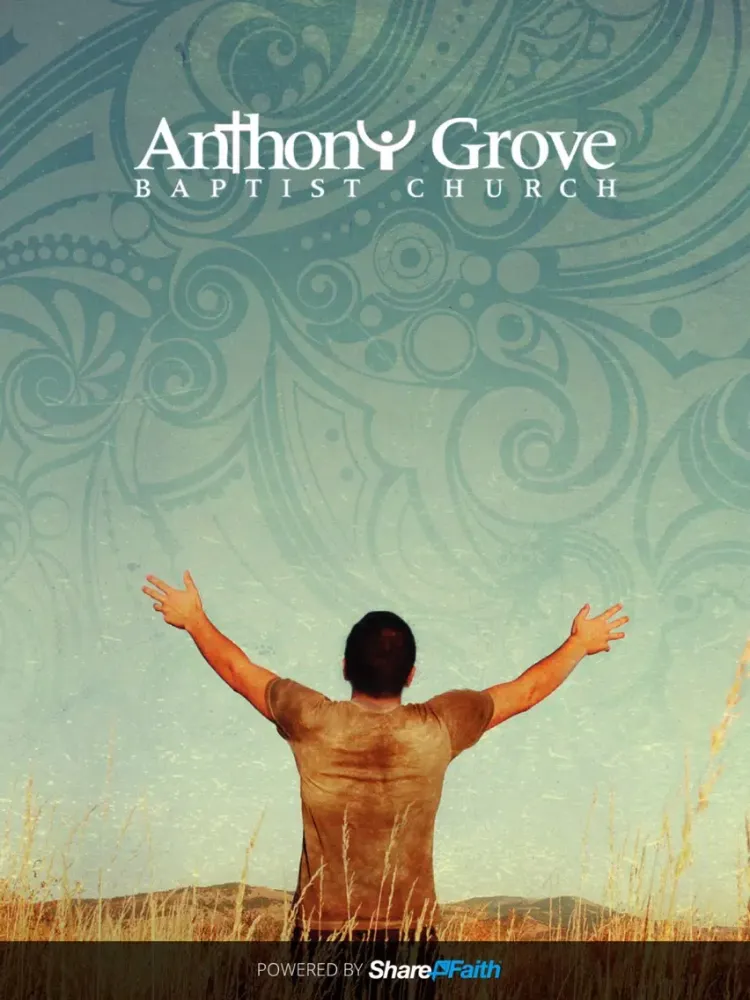 Tangkapan layar Anthony Grove Baptist Church iPad 