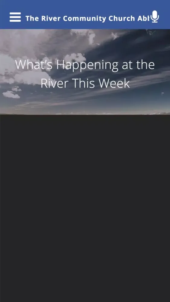 Captures d'écran de The River Community Church Abb