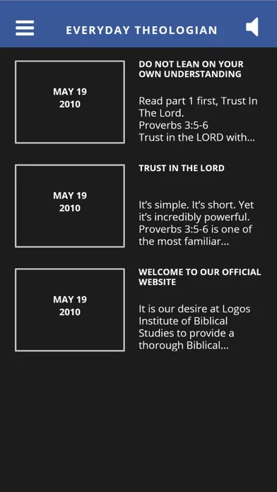 Everyday Theologian スクリーンショット