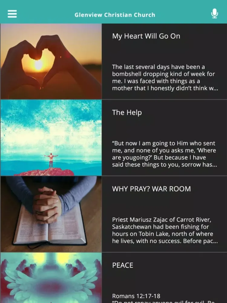 Glenview Christian Church iPad  سکرین شاٹس