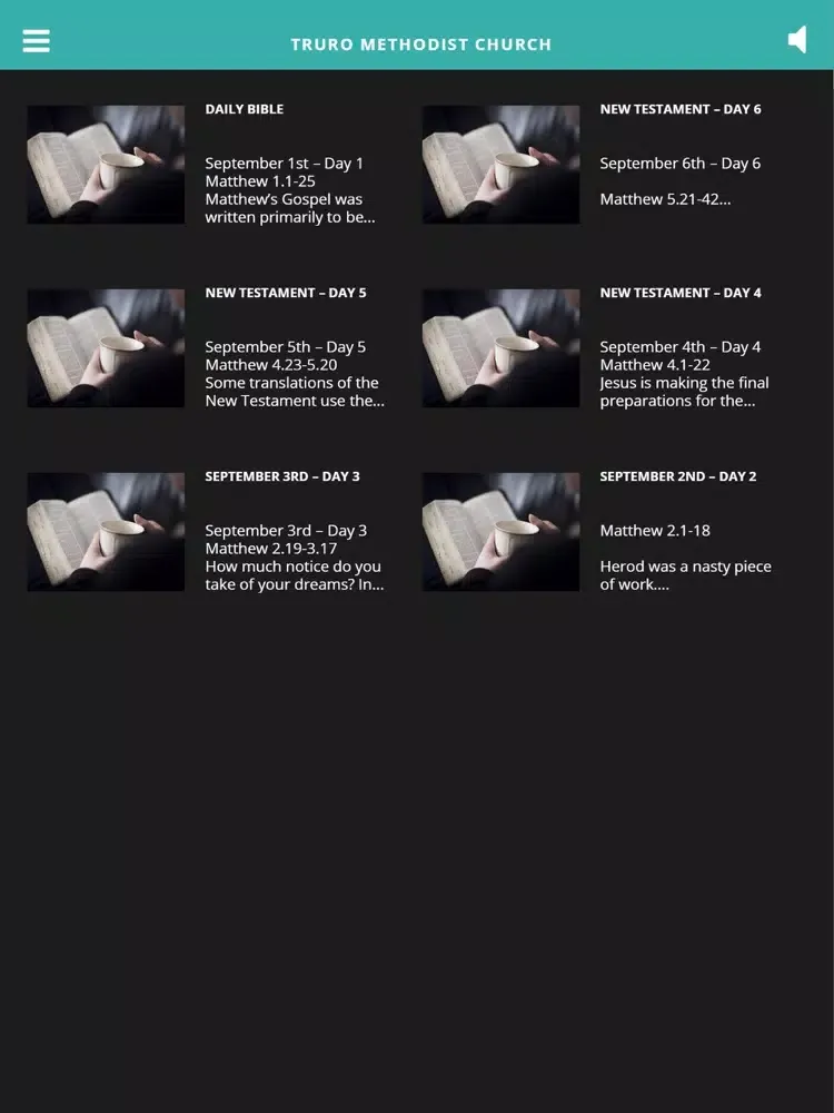 تصاویر Truro Methodist Church iPad 