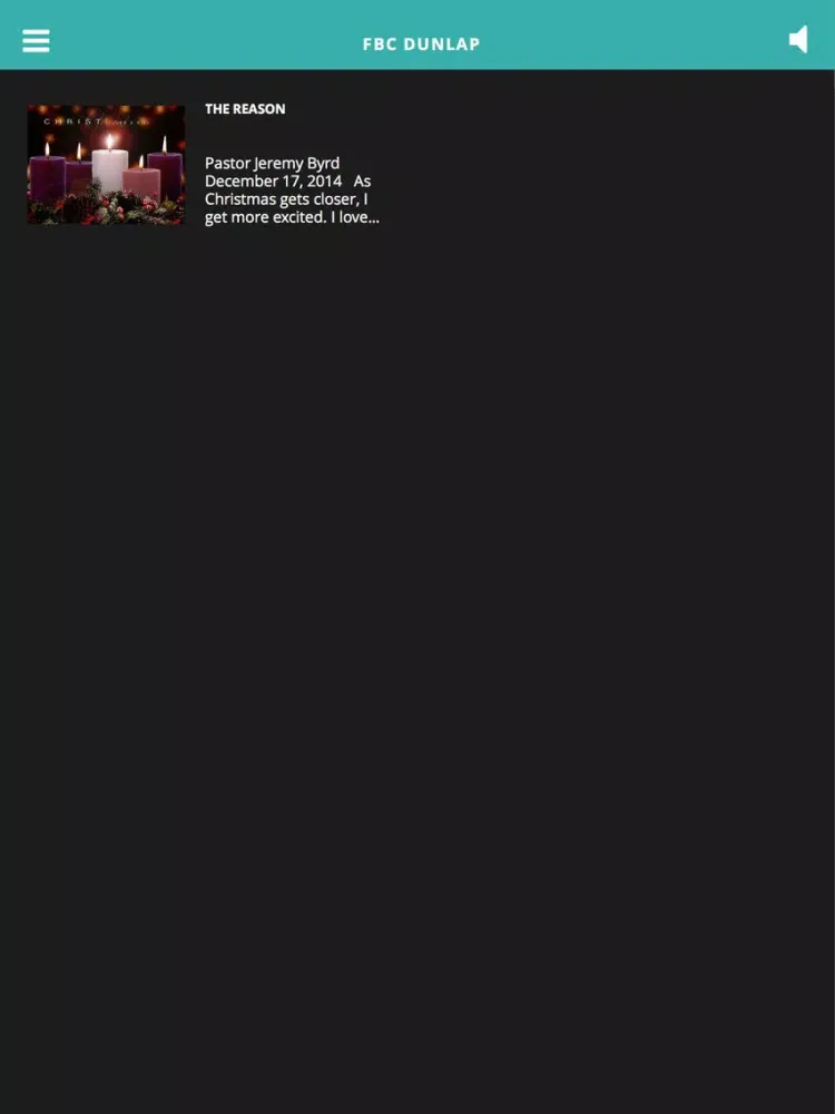 First Baptist Church Dunlap iPad  سکرین شاٹس