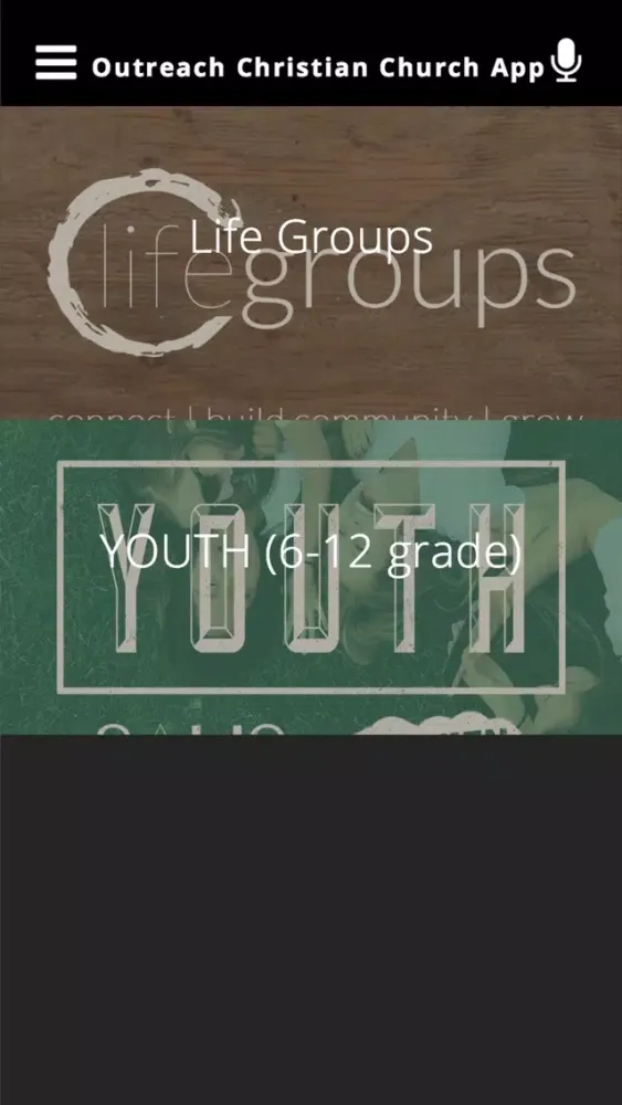 Outreach Christian Church App स्क्रीनशॉट