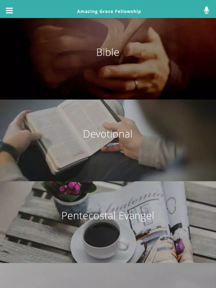 Captures d'écran de Amazing Grace Fellowship iPad 