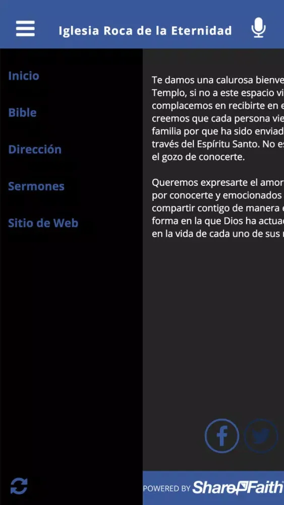 Zrzuty ekranu Iglesia Roca de la Eternidad