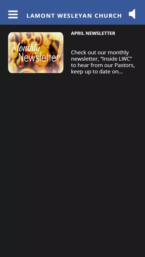 Lamont Wesleyan Church Ekran Görüntüleri