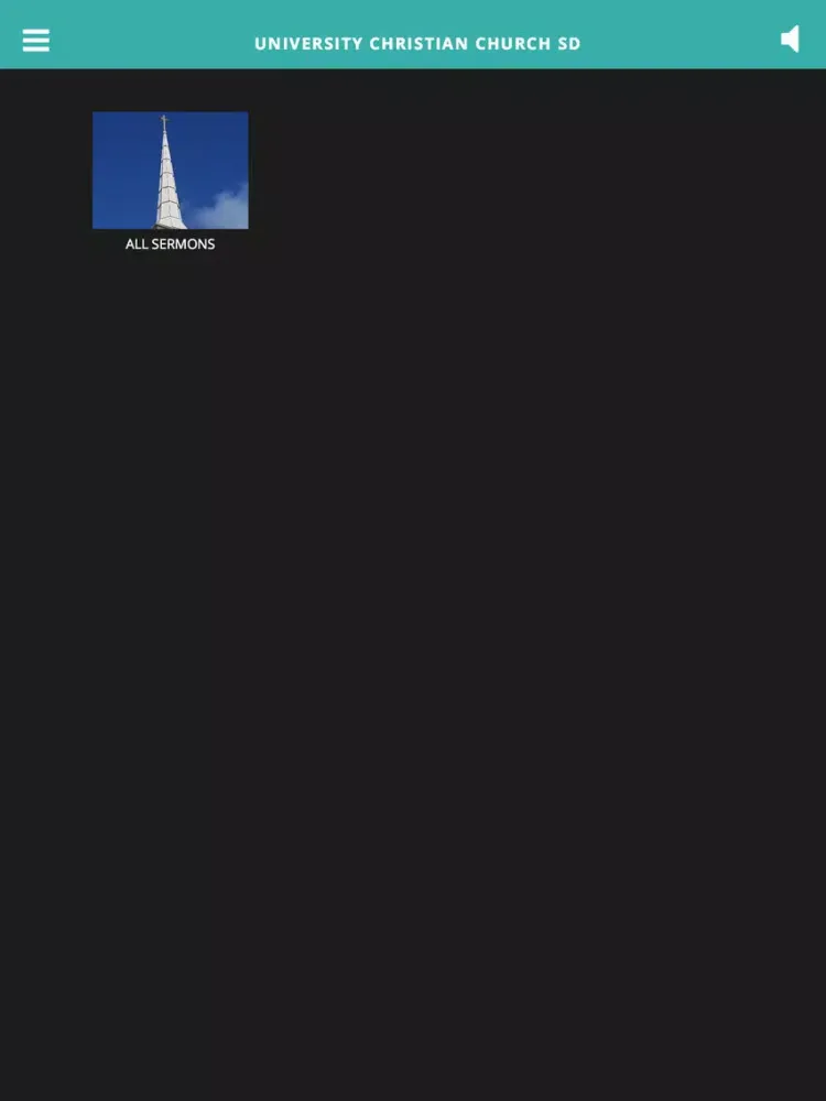University Christian Church SD iPad  스크린샷