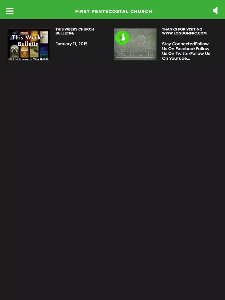تصاویر First Pentecostal Church iPad 