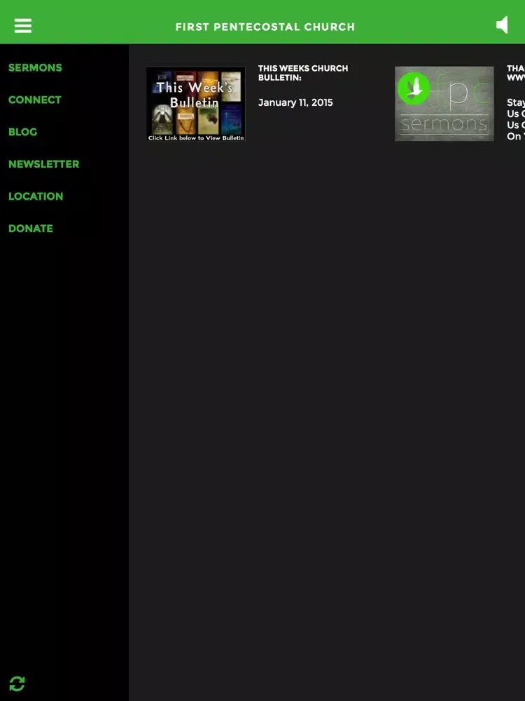 تصاویر First Pentecostal Church iPad 