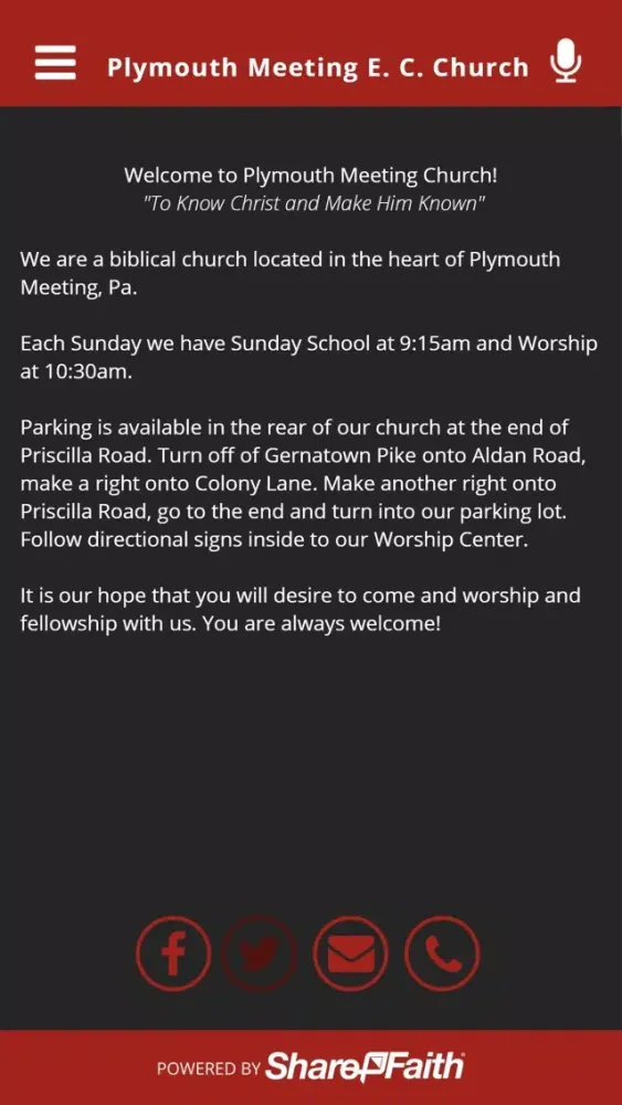 Plymouth Meeting E. C. Church Screenshots
