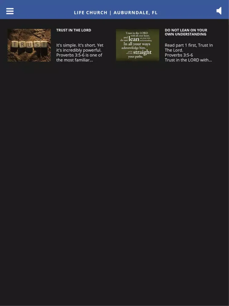 LIFE CHURCH | AUBURNDALE, FL iPad 应用截图
