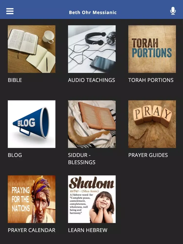Beth Ohr Messianic iPad  Screenshots