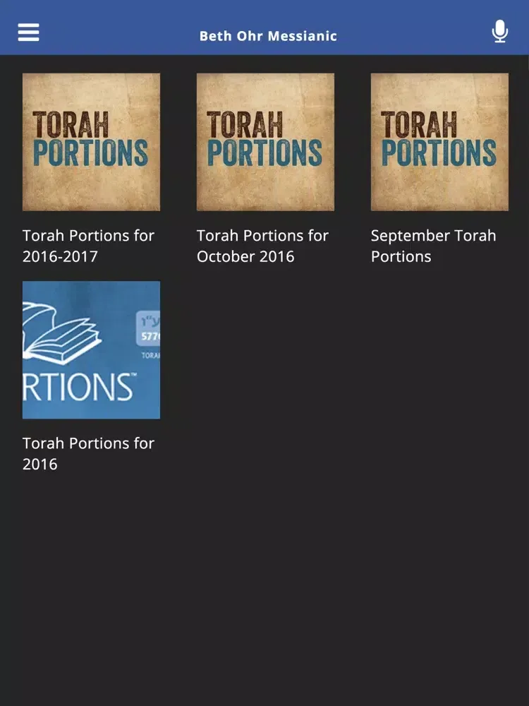 Beth Ohr Messianic iPad  Screenshots