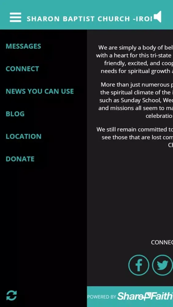 Sharon Baptist Church -Ironton应用截图