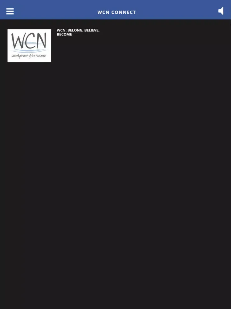 WCN Connect iPad  스크린샷