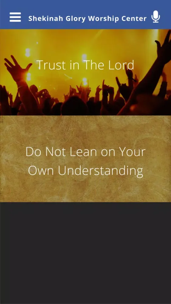 Zrzuty ekranu Shekinah Glory Worship Center