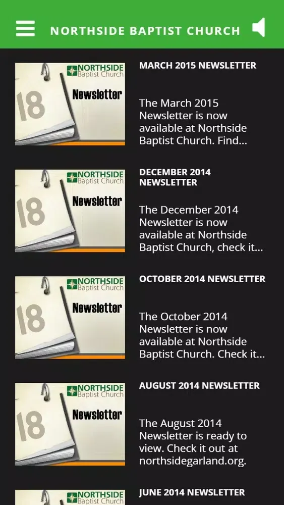 Northside Baptist Church, TX Screenshots
