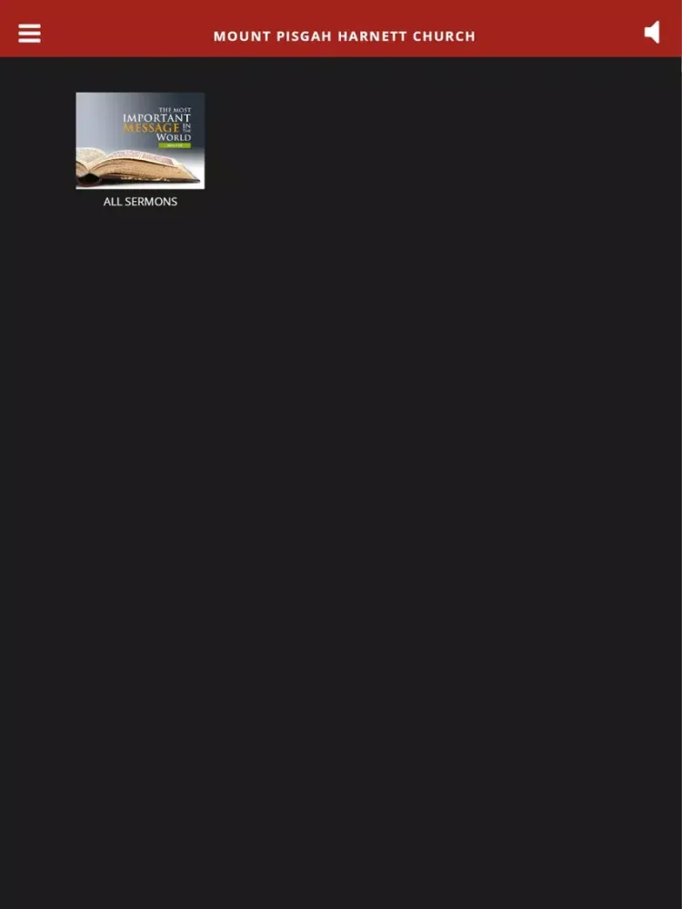 Capturas de tela do Mount Pisgah Harnett Church iPad 
