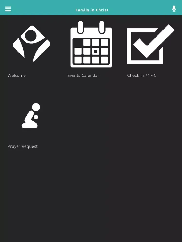 Family in Christ Church iPad 應用截圖