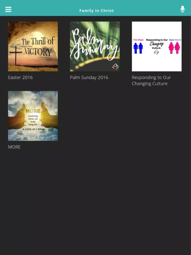 Family in Christ Church iPad 應用截圖