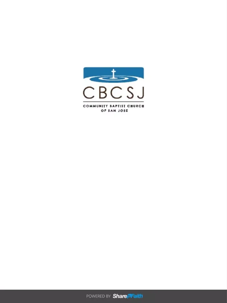 ภาพหน้าจอของ Community Baptist Church of SJ iPad 