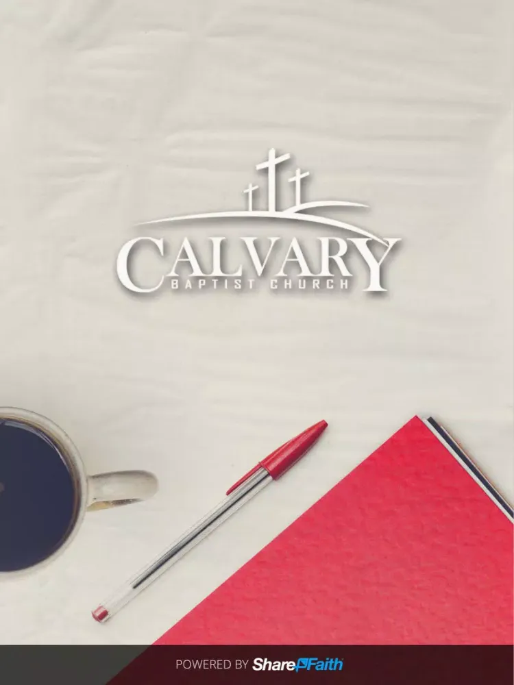 Capturas de tela do Calvary Baptist Church Concord iPad 