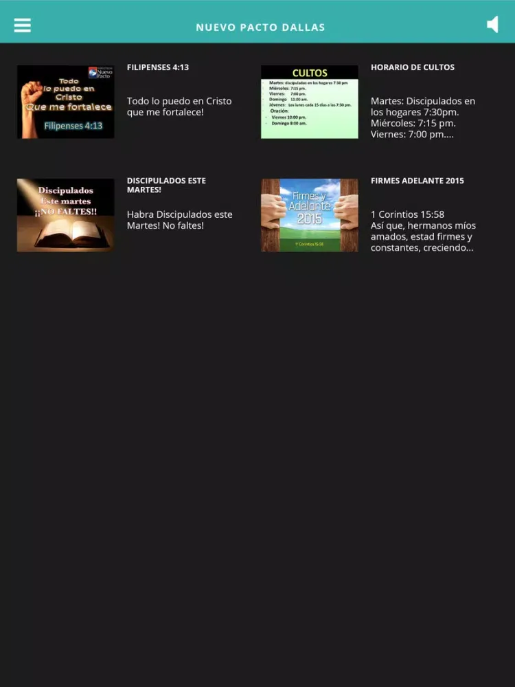 Nuevo Pacto Dallas iPad  Ekran Görüntüleri