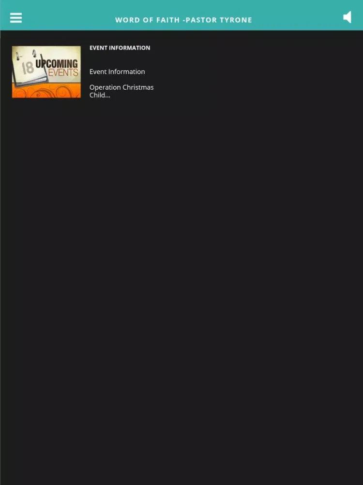 Скриншоты Word of Faith -Pastor Tyrone iPad 