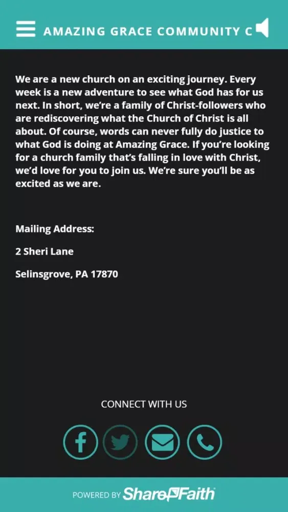 Capturas de pantalla de Amazing Grace Community Church