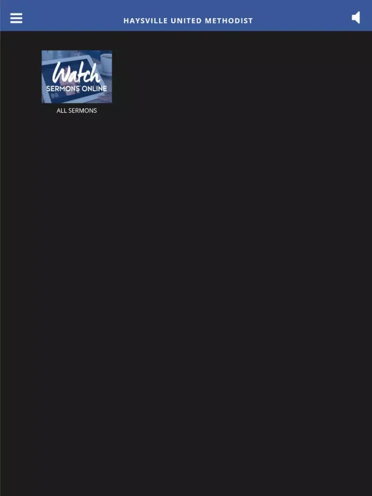 Haysville United Methodist iPad  スクリーンショット
