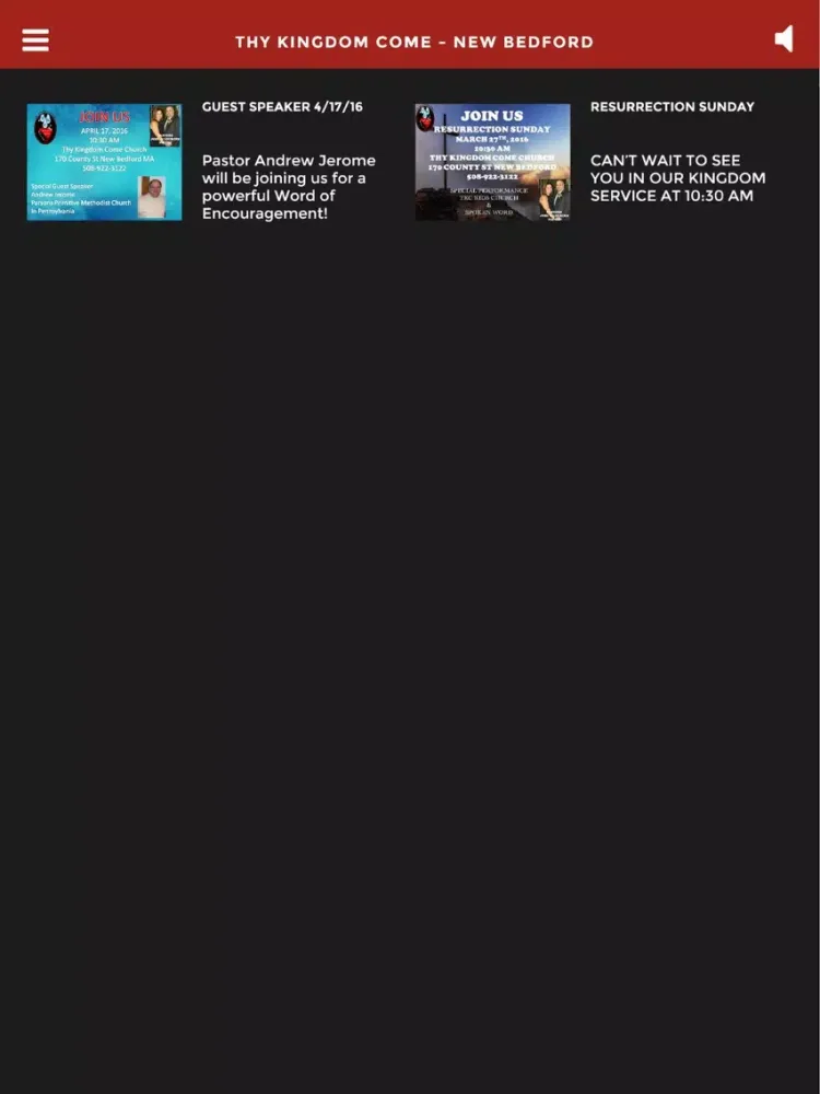 Capturas de pantalla de Thy Kingdom Come - New Bedford iPad 