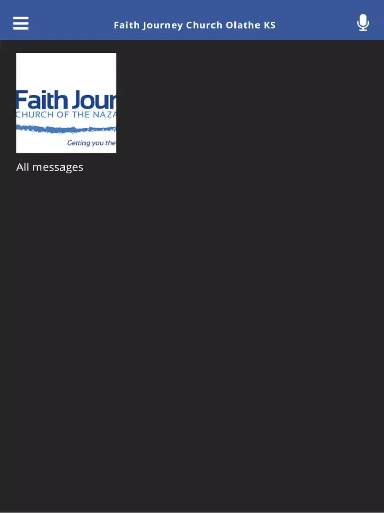 Faith Journey Church Olathe KS iPad  스크린샷