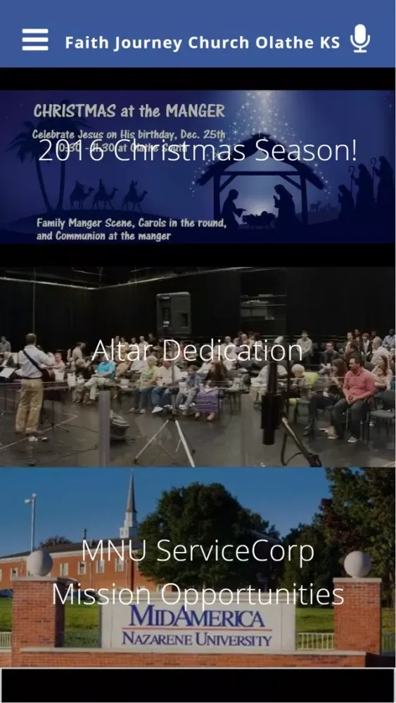 Faith Journey Church Olathe KS 스크린샷